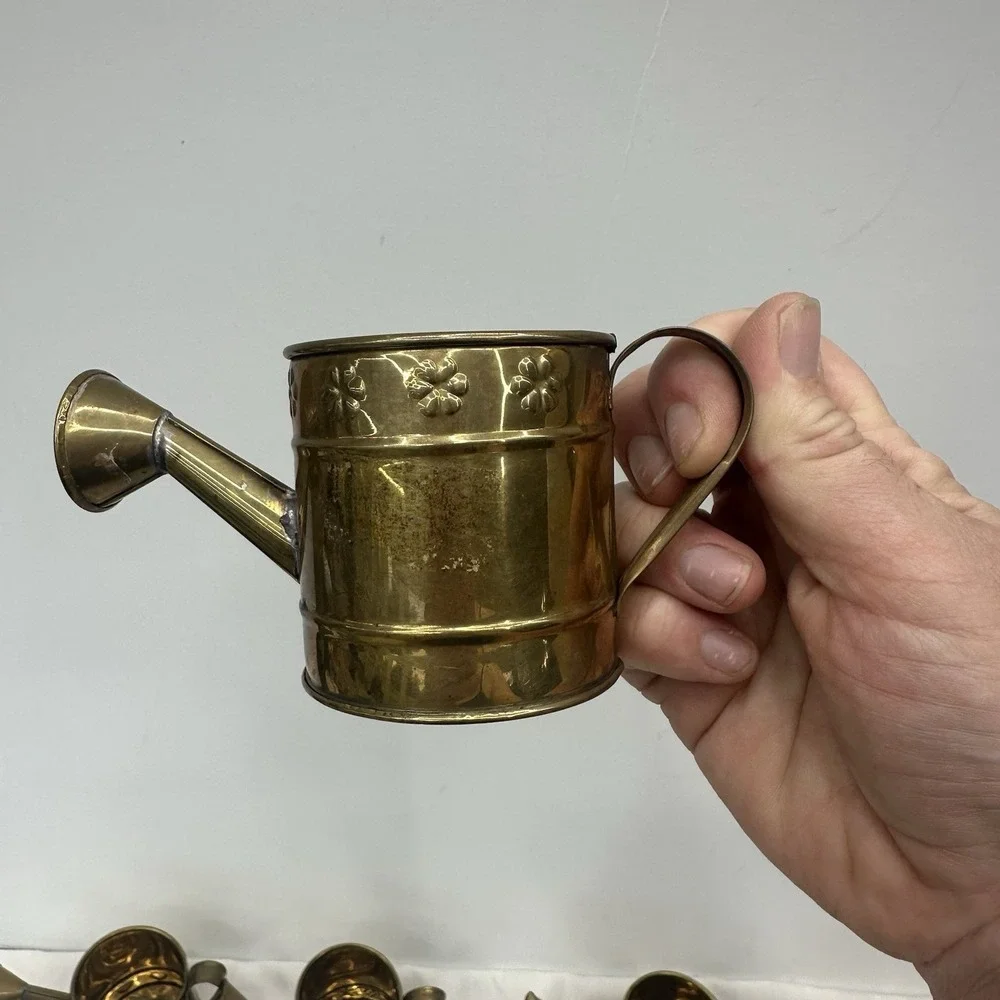 Lot 9‎ Vintage Hosley Brass 2.5